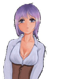 Girl Sticker