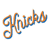 New York Knicks Nba Sticker by Alanna Flowers