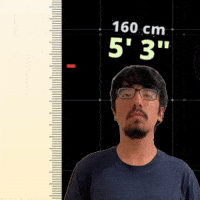 5' 3"
