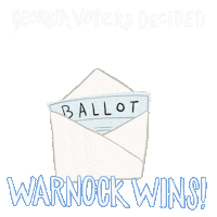 Senate Race Georgia Sticker by Creative Courage