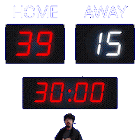 15 Away Sticker