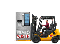 GerhardsAppliance ian warehouse forklift appliances Sticker