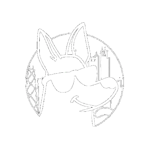 PawsForWalks dog white dog walker pet sitter Sticker