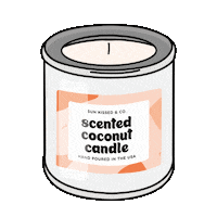 sunkissedandco candles candlelover skco sunkissedandco Sticker