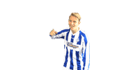 Blauwwit Celebrating Sticker by Voetbalvereniging Scherpenzeel