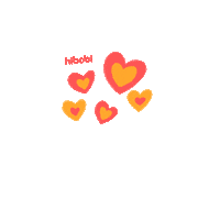 Heart Love Sticker by hibobi