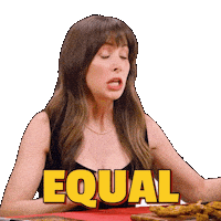 Alison Brie Unity Sticker by First We Feast