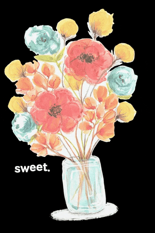 rootandstitch giphygifmaker sweet flowers bouquet GIF