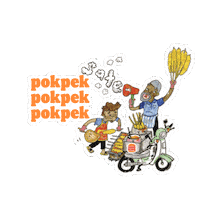 Sate Satay Sticker by Burger King Malaysia