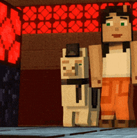 Minecraft Story Mode What GIF