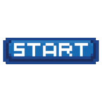 rippasippa go 8bit start pixels Sticker