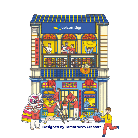 Telco Sticker by Digi