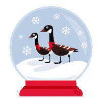 Snow Holiday Sticker by York University