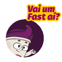 fastacai energia acai wrap alimentacao saudavel Sticker