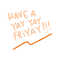 Friday Weekend Sticker by Demic