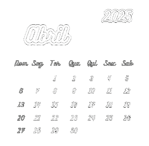 Abril Sticker by Atelier das Arteiras