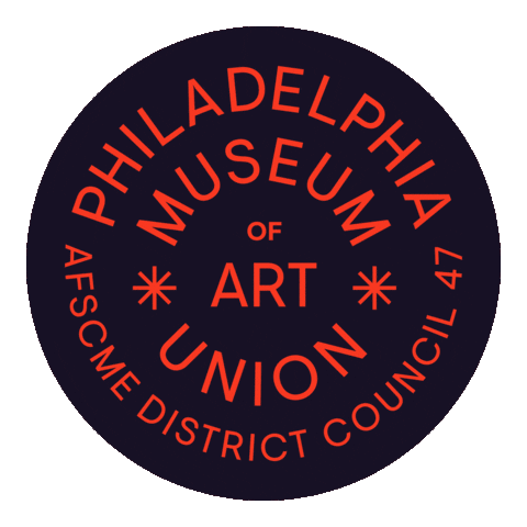 pmaunionsolidarity philadelphia union unionvote philadelphiamuseumofart Sticker
