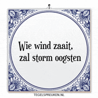 Humor Storm GIF by Tegelspreuken.nl