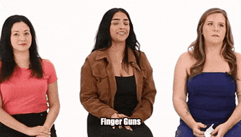 You Got It Finger Guns GIF by Aroma Retail