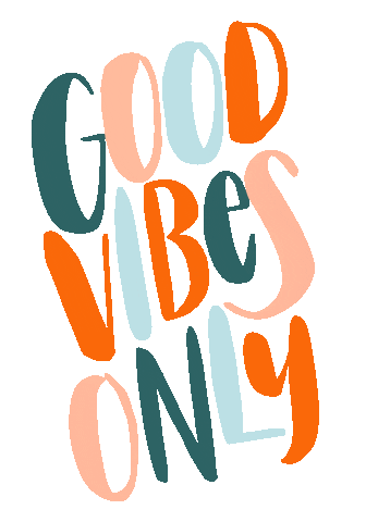 Happy Good Vibes Sticker