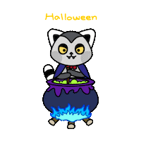 Celebrate Trick Or Treat Sticker by PlayDappTown