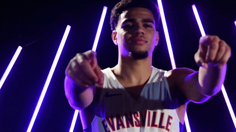 Purple Aces Evansville GIF by UE Athletics