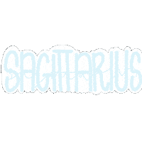 bym3ghandesigns zodiac sagittarius star sign star signs Sticker