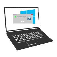 Ostrovskeho grafik kosice skola strednaskola Sticker