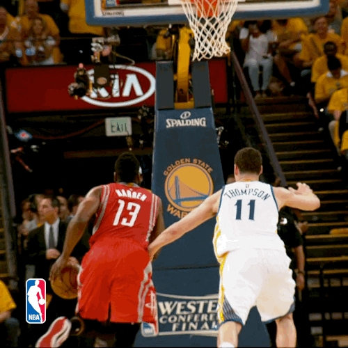golden state warriors dunk GIF by NBA