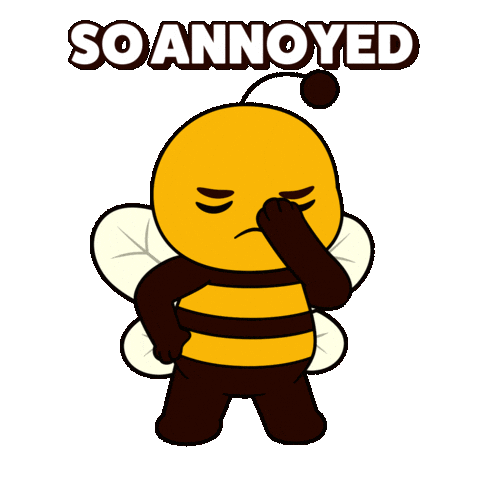 No Way Ugh Sticker by Plan Bee Studios