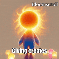 Joy Glow GIF by Bloomscroll