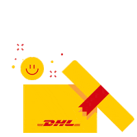 DHL_Brasil brasil delivery express presente Sticker