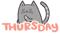 Happy Days Of The Week Sticker by Meowingtons
