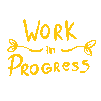 Work In Progress Wip Sticker by Aadorah