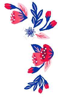 Flower Sticker by Erstwilder