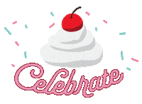 Happy Fun Sticker by Thrifty Ice Cream