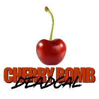 Cherry Bomb Nails Sticker by DEADGAL