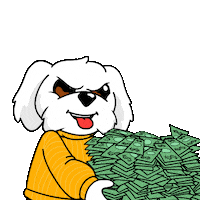 Pay Day Money Sticker by BoDoggos