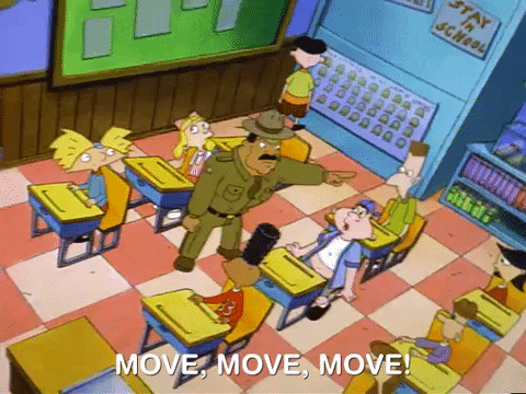 hey arnold nicksplat GIF