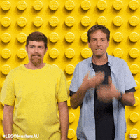 LEGOMastersAU shock australia lego channel9 GIF