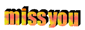 Miss You Sticker by wildKitty
