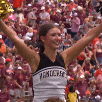 Sport Celebrate GIF by Vanderbilt Athletics