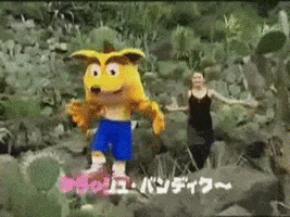 Crash Bandicoot Dancing GIF
