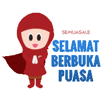 indonesia ramadan Sticker by SemuaSale