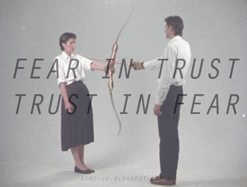 trust no one GIF