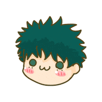 Happy My Hero Academia Sticker