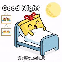 おやすみ 잘자 GIF
