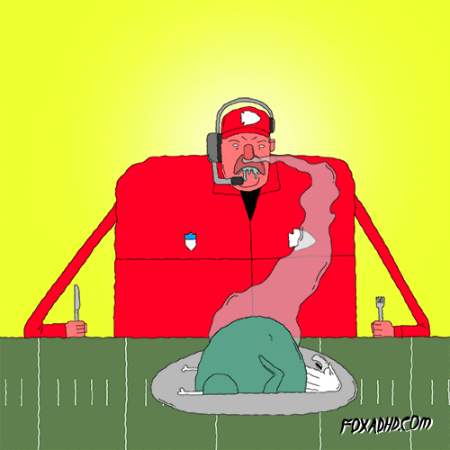 andy reid football GIF by Animation Domination High-Def