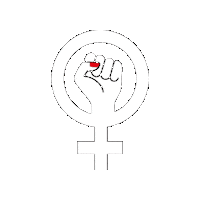 Woman Sticker by Gewerkschaft Unia