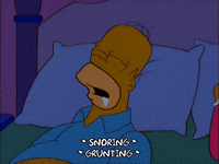 Season 11 Sleeping GIF by The Simpsons